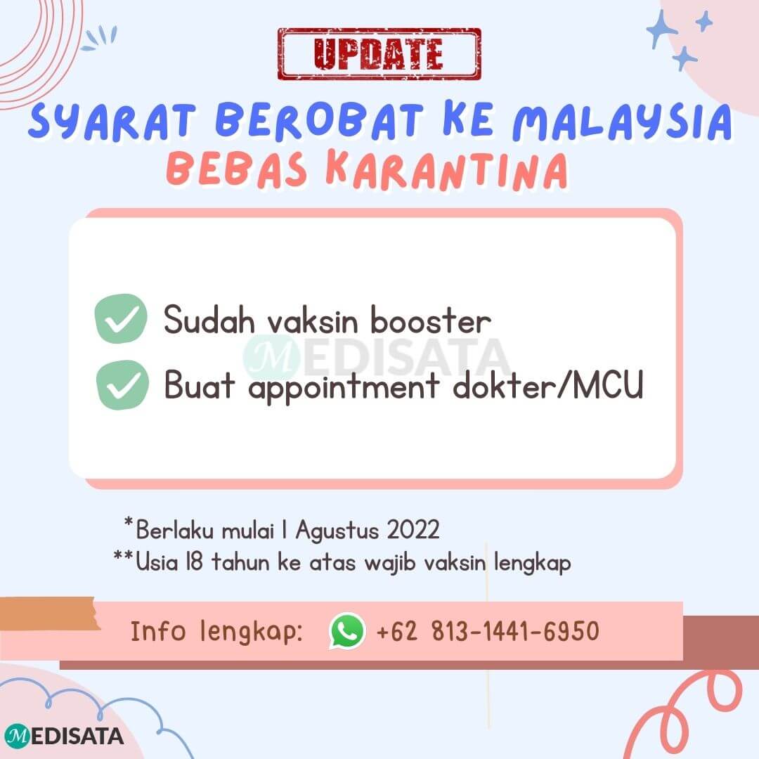 prosedur berobat ke Melaka bebas karantina