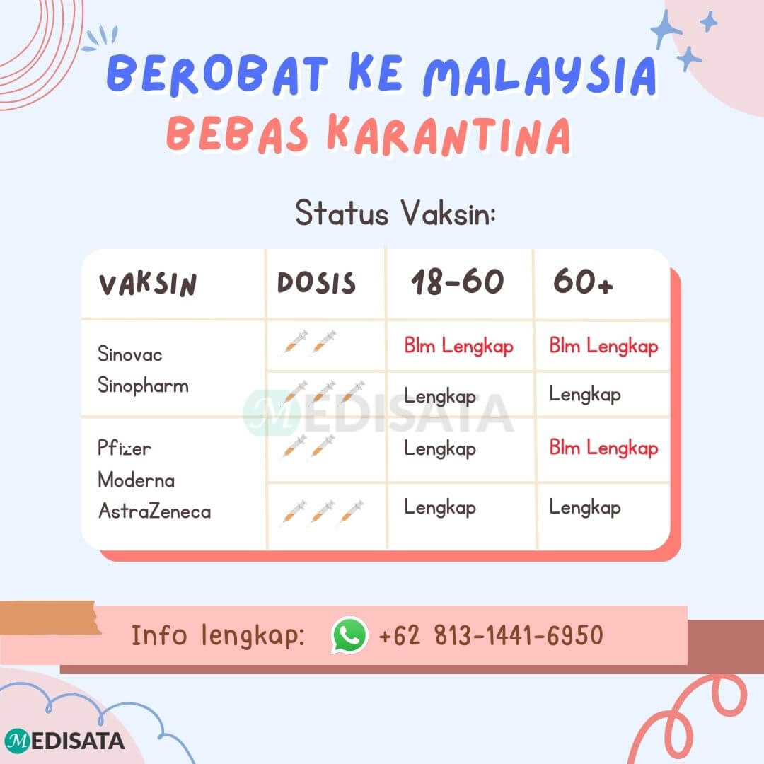status vaksin ke Melaka bebas karantina